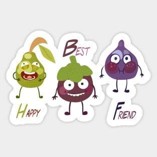 happy best friend hh Sticker